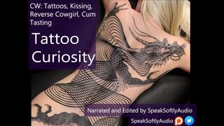 Tattooed Girl Reverse Cowgirl F/A