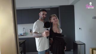 Golf date night turns into rough sex with hot blonde - SammmNextDoor Date Night #25