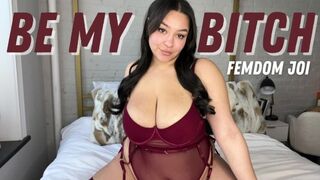 Be My Bitch: FemDom JOI — Slave Training — Cum Countdown — POV