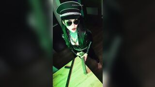 Mistress is ready to fuck you with her huge cock