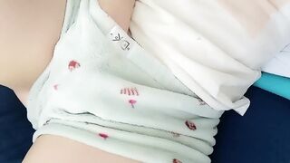 lesbian touching her pink pussy - compilation