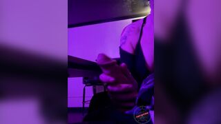 Maven sucks my dick at the bar!