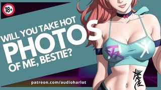 Helping Your Fitness Model Bestie Take Photos For A Competition (Audio Porn)