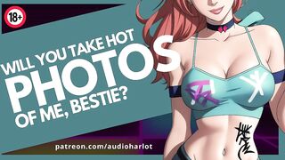 Helping Your Fitness Model Bestie Take Photos For A Competition (Audio Porn)