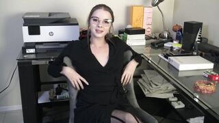 Sexy CEO Lola Leda smokes while you stroke (Trailer- Full vid on OF & MV)