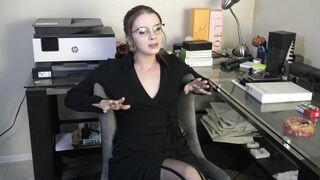 Sexy CEO Lola Leda smokes while you stroke (Trailer- Full vid on OF & MV)