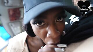 Ebony Babe Sucked Me Up In The Car And Got A Hard Pounding On That Ass ???????????????? Porn Vlog Ep 15