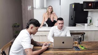 I Fucked my Step -Son in front of my Husband and he never find Out Kourtney_love ????????????????♂️????????