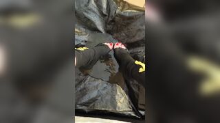Nun pees and washes her feet in urine