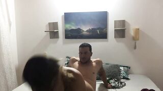 my ex-husband fucks my pussy in various poses in the motel room