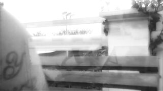 Outdoor sex with Ju Pantera and Roge with anal and cumshot