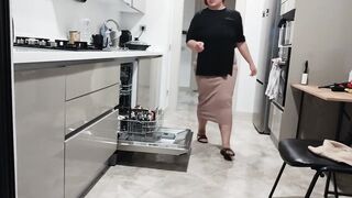 She cheated on her husband cuckold! She got cum all