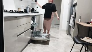 She cheated on her husband cuckold! She got cum all