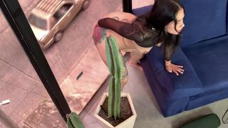 My roommate is a VOUYERIST, he recorded while I masturbated in the living room of my house