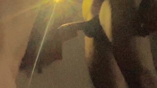 Wife loves to be fucked and roll on cock. He cums accidentally and continues fucking that ass