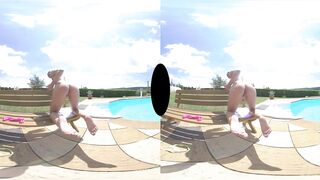 Reality Lovers - Pool Compilation! Horny Sluts Ride Cock by the Pool