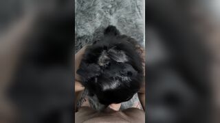 I got home and she was a furry cat