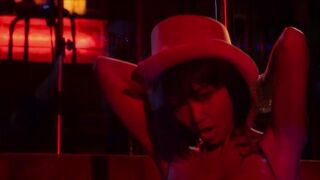 Asian bitch in sexy white lingerie fucked by client