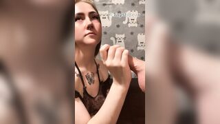 Shy girl sucks your cock. Fansly - TaystiBear