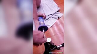 big ass PAWG taking Fucking Machine home video