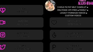 MESSY CUMSHOT FOR A FILTHY WHORE