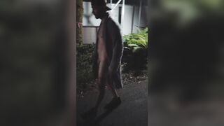 His dick gets so HARD when I make him go on a PUBLIC walk