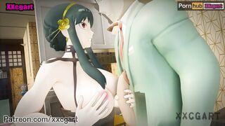 Spy X Family Hentai (3/3)- Yor Forger Seduction Loid Forger Crazy Sex