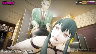 Spy X Family Hentai (3/3)- Yor Forger Seduction Loid Forger Crazy Sex