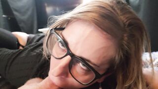 POV Horny cheating MILF seduces husbands best friend dirty talks into sucking huge cock ASMR JOI