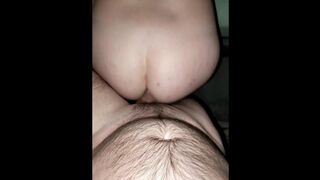 she's bouncing backwards