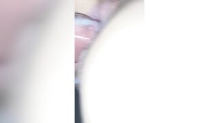 Close Up - Fit 18 Stepsister Pussy Filled With Lots Of CUM ( No Birth Control )