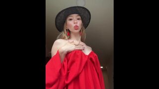 anime girl teasing you