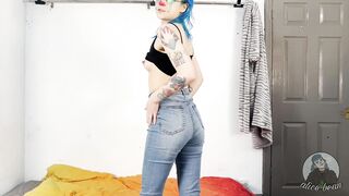 Plastic Panties Clown Pee Desperation - TRAILER (Full version on Fansly)