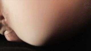 POV: You fuck tied up bondage slut MILF Lily Corinth in her slutty pussy with anal plug up her ass