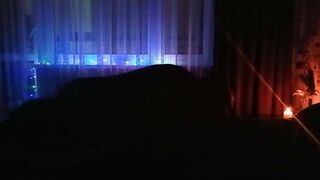 Tender romantic evening with my wife