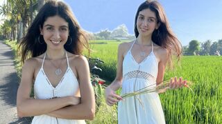 Cute rice picker prefers to be paid with Sex for her work!