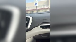 Quickie outside the store