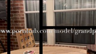 Grandpa G. Says "Thanks 1000+ subscribers for watching us FUCK!"