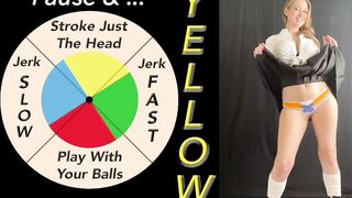 The Color Wheel Wank Off Pause Game!