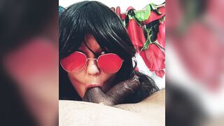 Black Dick Gets Sucked Hard.