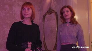 Ersties - Horny Duo Dolly & Mia T Suck Toyboy Dry In Dreamy Succubus Fantasy