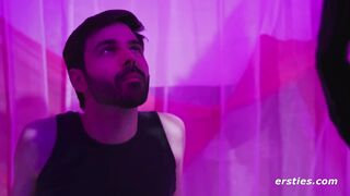 Ersties - Horny Duo Dolly & Mia T Suck Toyboy Dry In Dreamy Succubus Fantasy