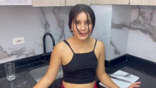 My little stepsister offers me rough sex in exchange for fixing a naughty thing she did.