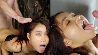 Asian Teen Gets Pounded Hard and Loves It