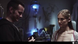Tiffany Tatum Freeze Fucked - Hot Blonde Used In Time Stop Sex Overflowing Cum In Mouth
