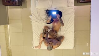 LEAKED INTIMATE VIDEO OF HOT BUSTY TATTOOED MORENA HAVING SEX IN A MOTEL - POLLY PERSCH