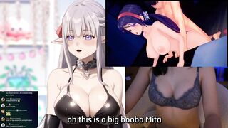 it’s BIG TITTY MITA from MISIDE HENTAI!! lol