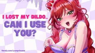ASMR | I Lost My Dildo - Can I Use You? - Sister's Hot Friend Borrows Your Cock - Audio Roleplay
