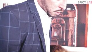 Spicy Worker - Italian Porn Scout with hot Julia North