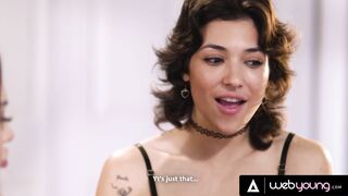 Tattooed Brooklyn Gray Passionately Fingers To Orgasm Petite Redhead Girlfriend Sabina Rouge